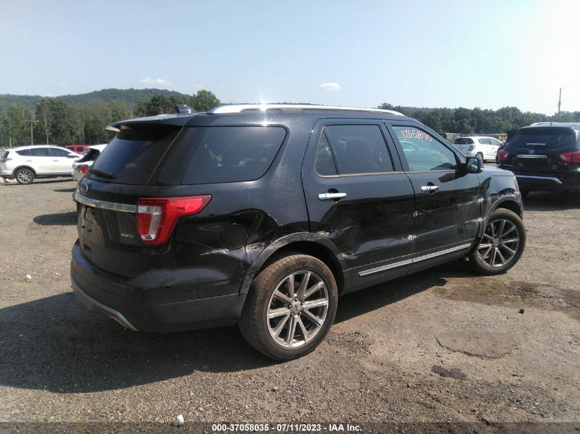 2016 FORD EXPLORER LIMITED - 1FM5K8F89GGB88493