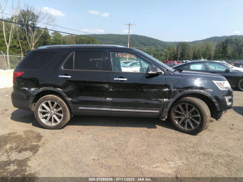 2016 FORD EXPLORER LIMITED - 1FM5K8F89GGB88493