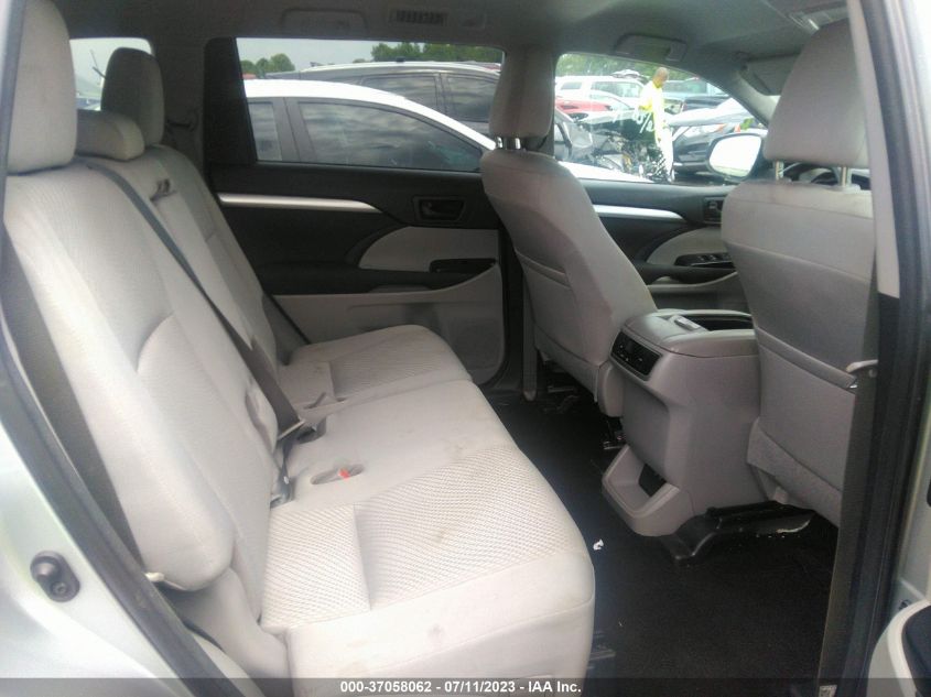 2018 TOYOTA HIGHLANDER LE - 5TDZARFH6JS033282
