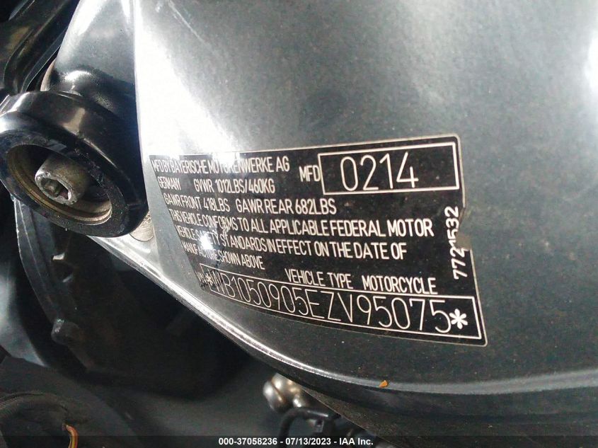 2014 BMW K1300 S - WB1050905EZV95075