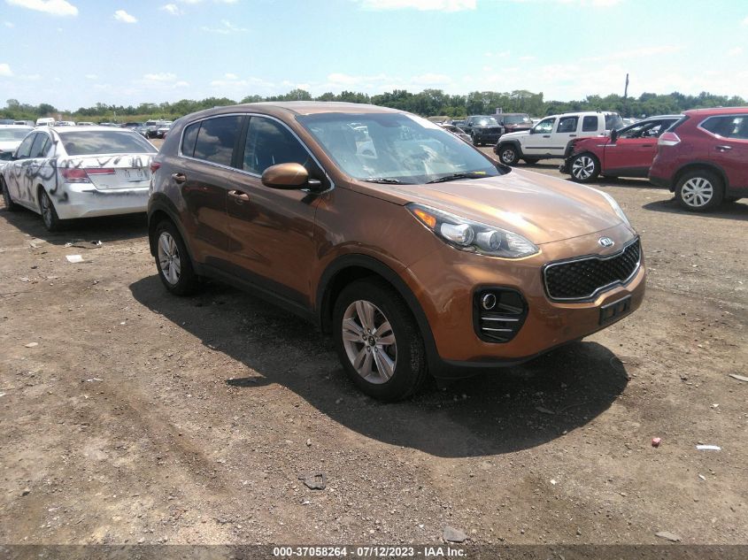 2017 KIA SPORTAGE LX - KNDPMCAC0H7139951
