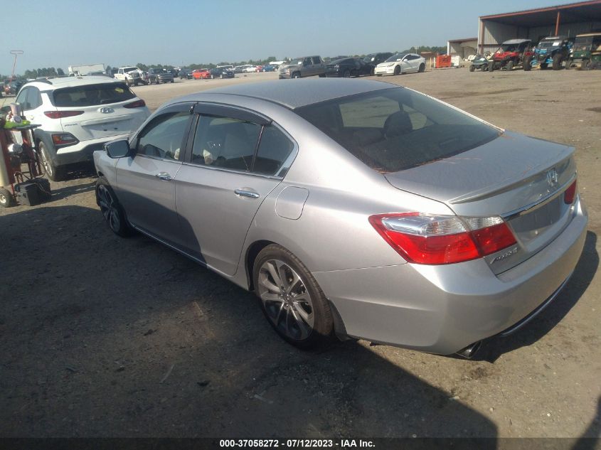 2014 HONDA ACCORD SEDAN SPORT - 1HGCR2F55EA007563