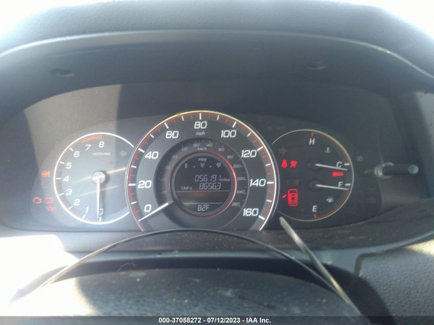 2014 HONDA ACCORD SEDAN SPORT - 1HGCR2F55EA007563