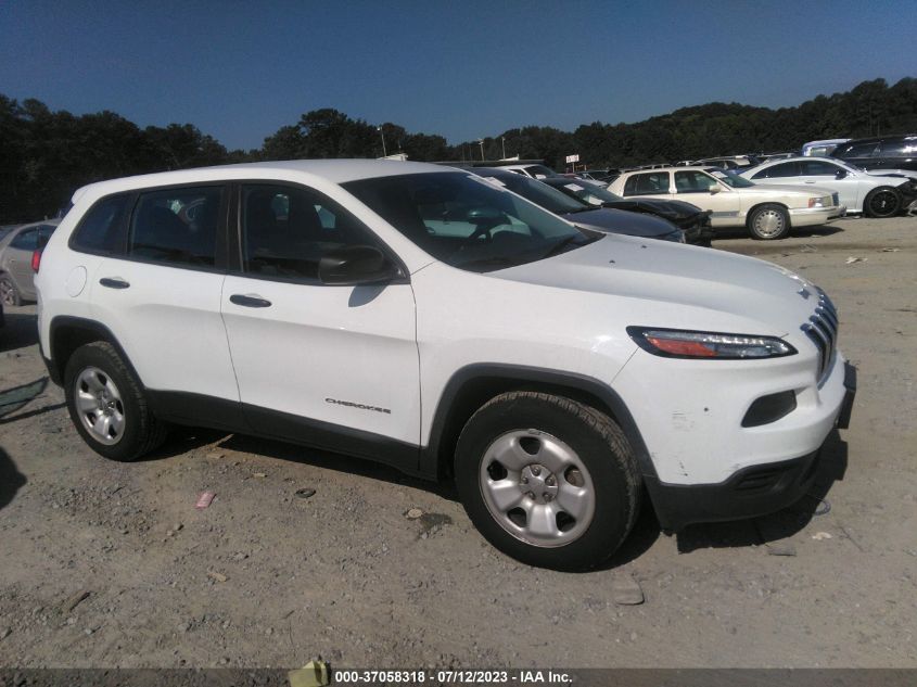 2017 JEEP CHEROKEE SPORT - 1C4PJMAB8HW543981