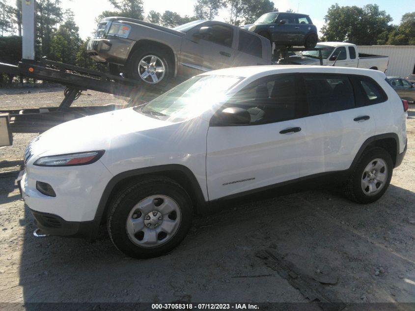 2017 JEEP CHEROKEE SPORT - 1C4PJMAB8HW543981