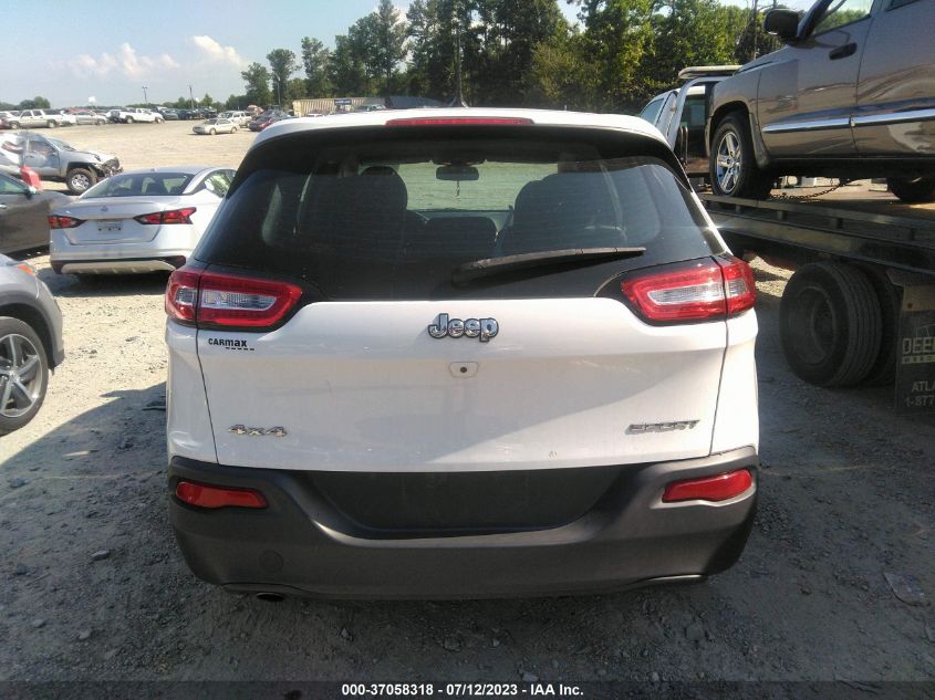 2017 JEEP CHEROKEE SPORT - 1C4PJMAB8HW543981