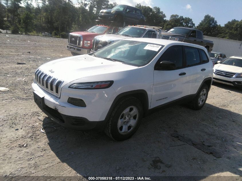 2017 JEEP CHEROKEE SPORT - 1C4PJMAB8HW543981