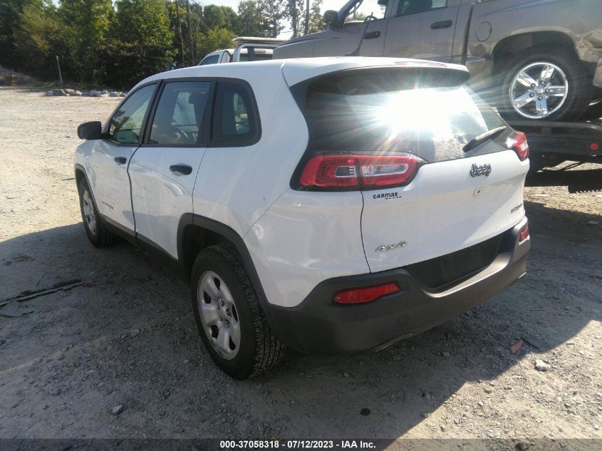 2017 JEEP CHEROKEE SPORT - 1C4PJMAB8HW543981
