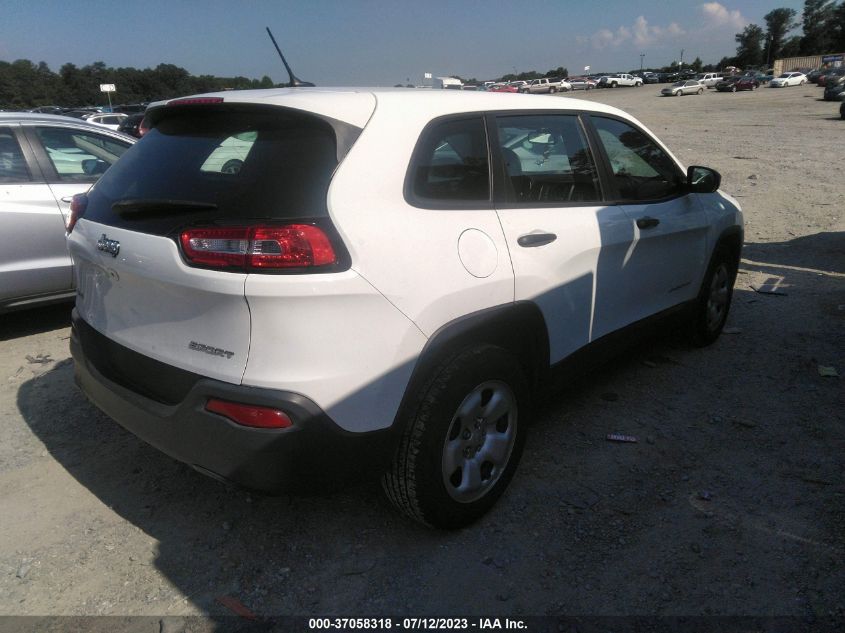 2017 JEEP CHEROKEE SPORT - 1C4PJMAB8HW543981