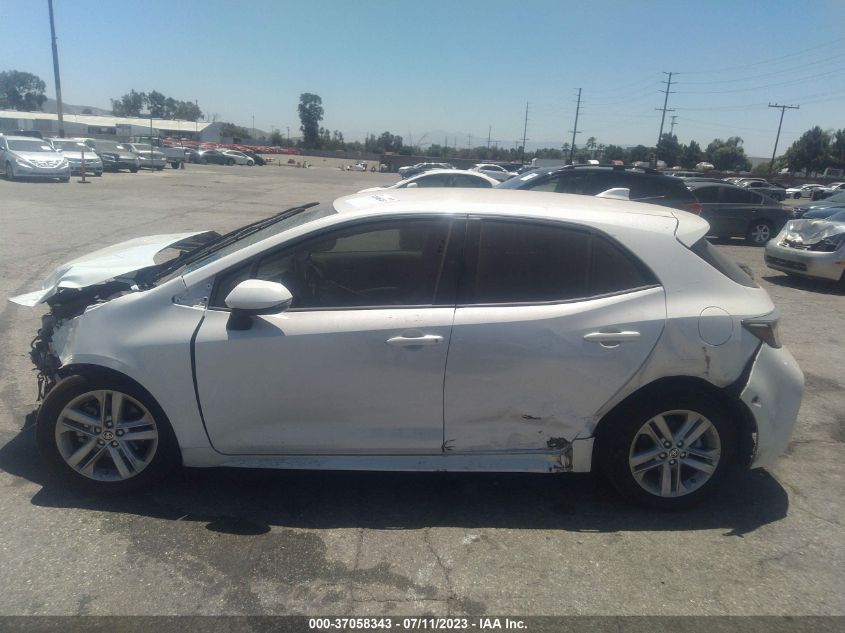 2021 TOYOTA COROLLA HATCHBACK SE JTND4MBE1M3109945