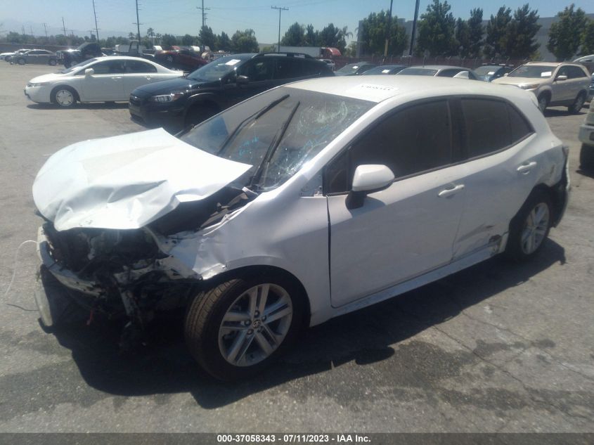 2021 TOYOTA COROLLA HATCHBACK SE JTND4MBE1M3109945