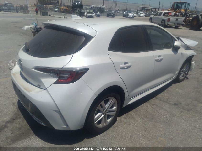 2021 TOYOTA COROLLA HATCHBACK SE JTND4MBE1M3109945