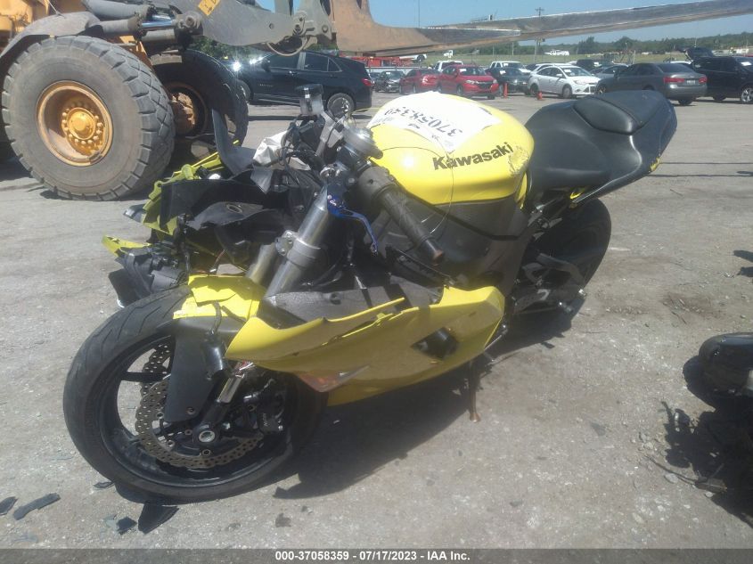 2008 KAWASAKI ZX600 P JKAZX4P1X8A035041
