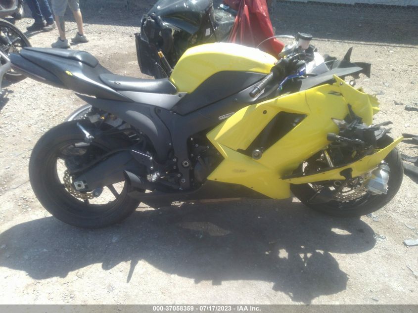 2008 KAWASAKI ZX600 P JKAZX4P1X8A035041