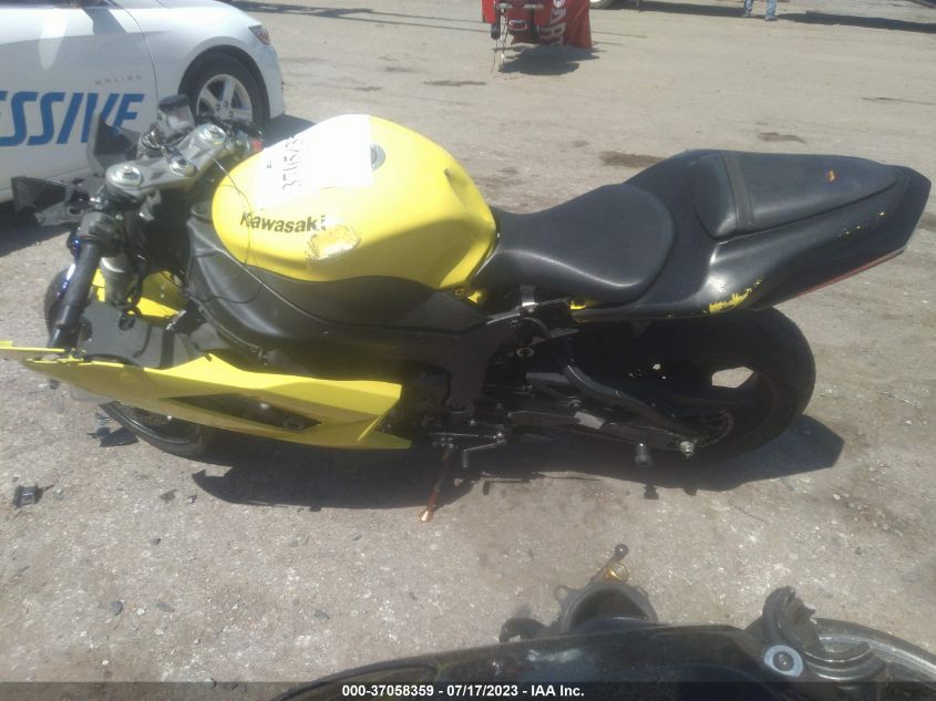 2008 KAWASAKI ZX600 P JKAZX4P1X8A035041