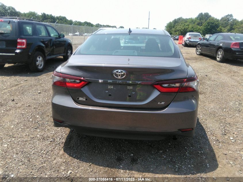 2021 TOYOTA CAMRY LE - 4T1C11AK1MU613092