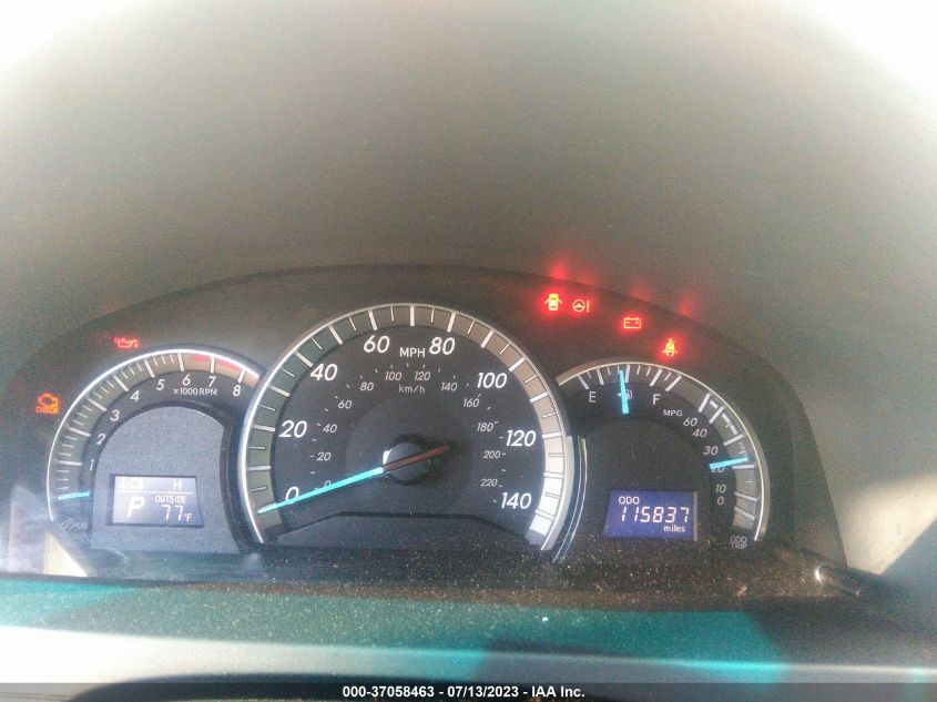 2013 TOYOTA CAMRY L/LE/SE/XLE - 4T1BF1FK2DU234883