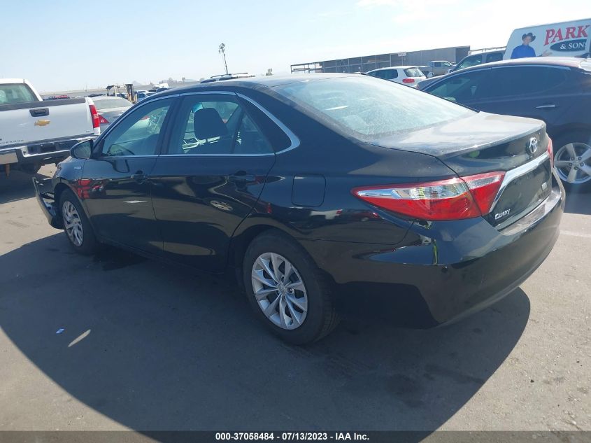 2016 TOYOTA CAMRY HYBRID LE/XLE/SE - 4T1BD1FKXGU188553