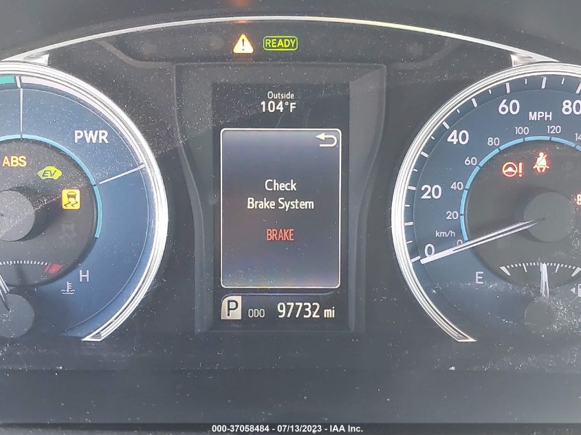 2016 TOYOTA CAMRY HYBRID LE/XLE/SE - 4T1BD1FKXGU188553