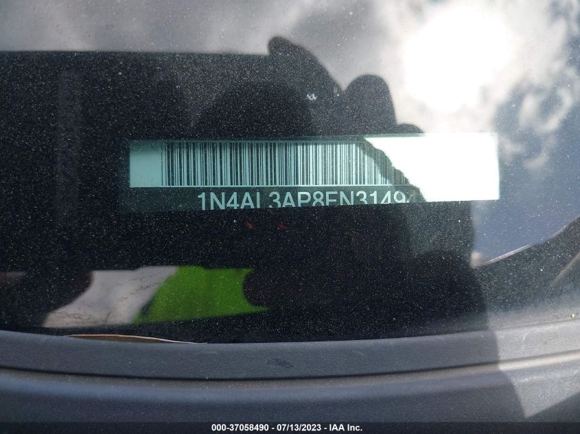 2015 NISSAN ALTIMA 2.5 - 1N4AL3AP8FN314943