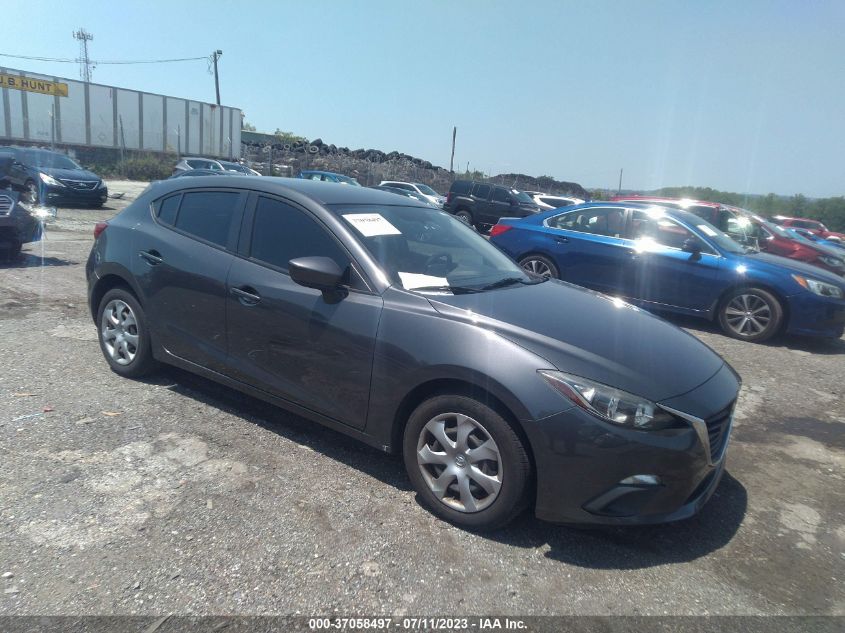 2016 MAZDA MAZDA3 I SPORT - JM1BM1J74G1329058