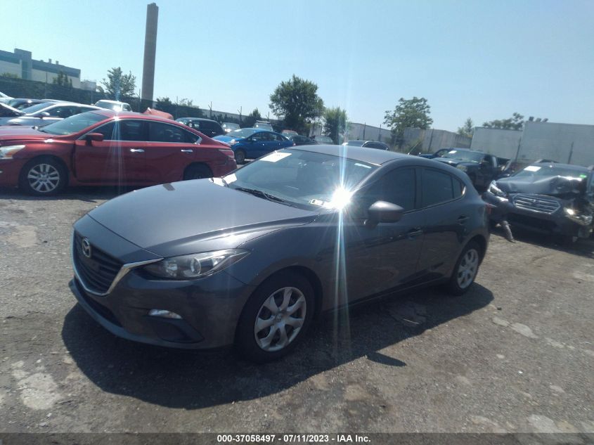 2016 MAZDA MAZDA3 I SPORT - JM1BM1J74G1329058