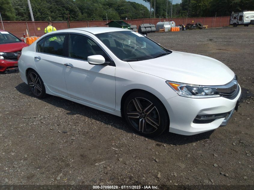 2017 HONDA ACCORD SEDAN SPORT SE - 1HGCR2F16HA021439
