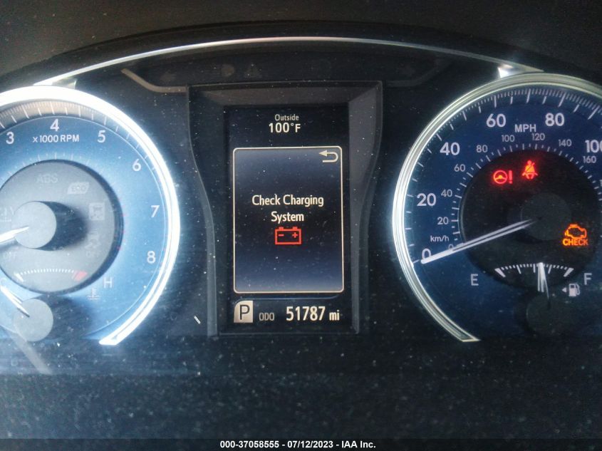 2016 TOYOTA CAMRY XLE/SE/LE/XSE - 4T1BF1FK0GU239827