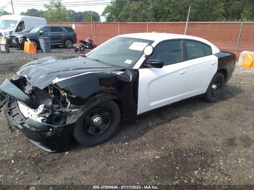 2014 DODGE CHARGER POLICE - 2C3CDXAG3EH244531