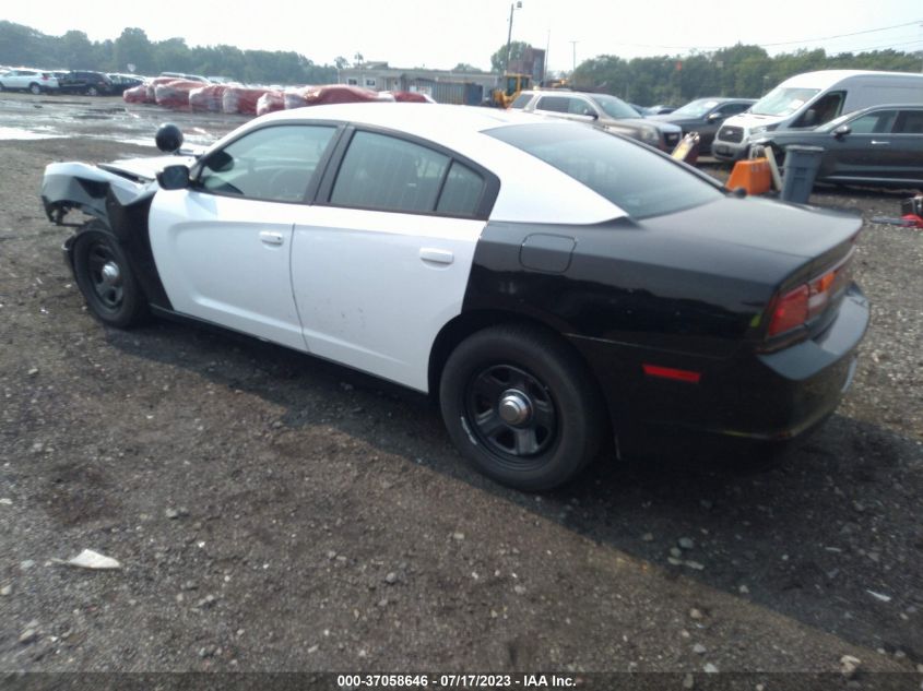 2014 DODGE CHARGER POLICE - 2C3CDXAG3EH244531