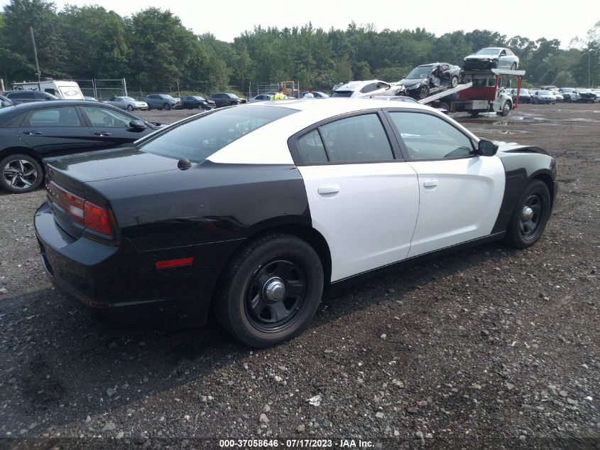 2014 DODGE CHARGER POLICE - 2C3CDXAG3EH244531