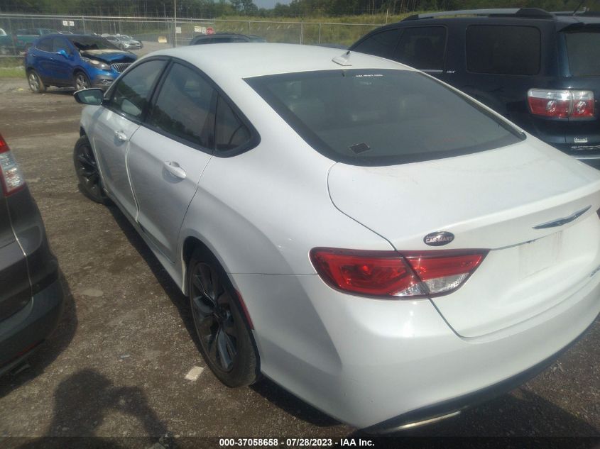 2015 CHRYSLER 200 S - 1C3CCCBB1FN554121