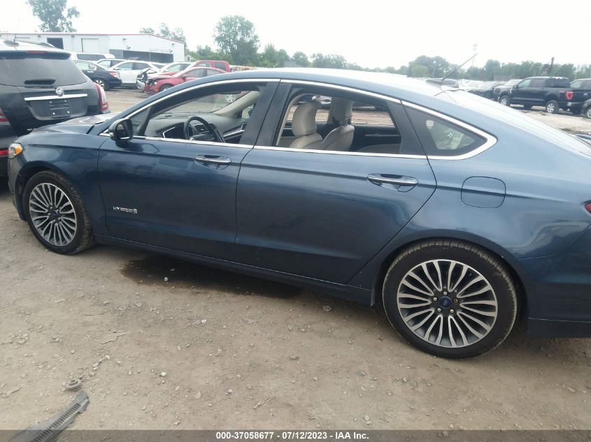 2018 FORD FUSION HYBRID PLATINUM - 3FA6P0RU9JR147839