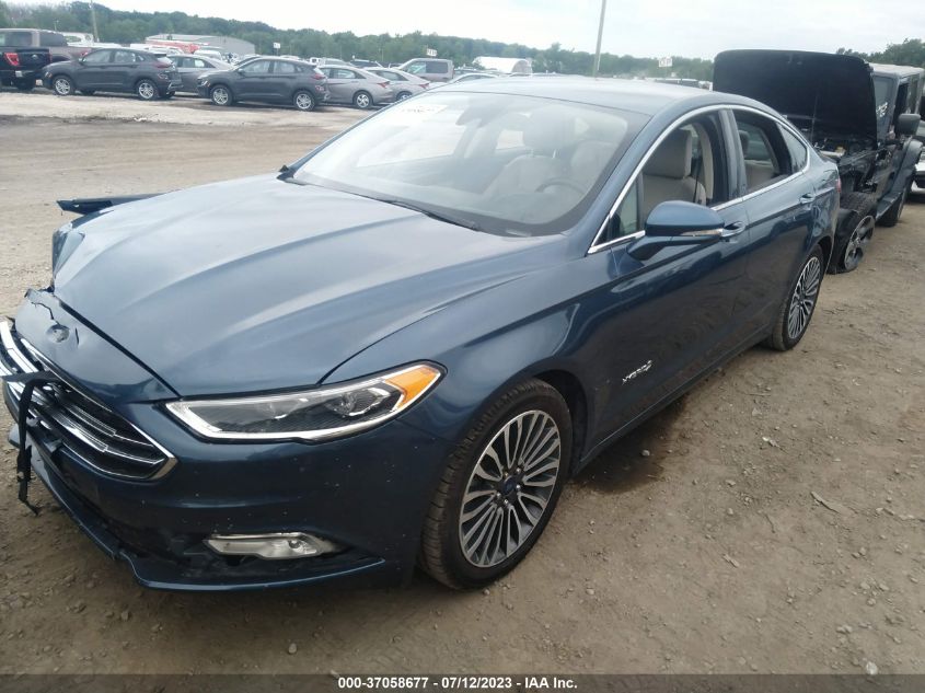 2018 FORD FUSION HYBRID PLATINUM - 3FA6P0RU9JR147839