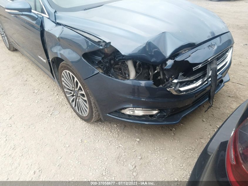 2018 FORD FUSION HYBRID PLATINUM - 3FA6P0RU9JR147839