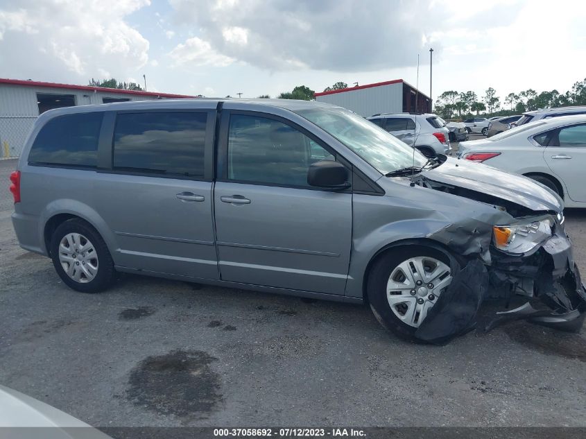 2015 DODGE GRAND CARAVAN SE - 2C4RDGBG6FR511824