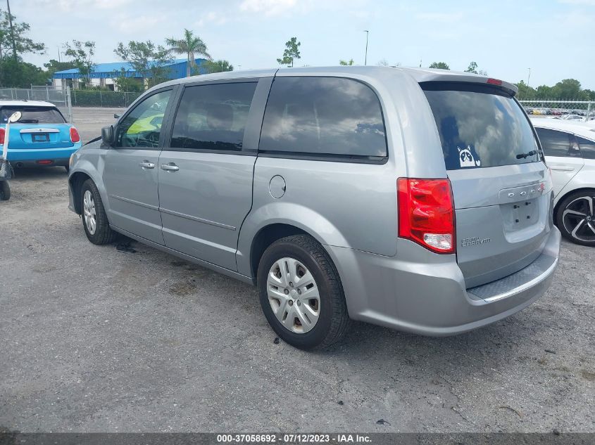 2015 DODGE GRAND CARAVAN SE - 2C4RDGBG6FR511824
