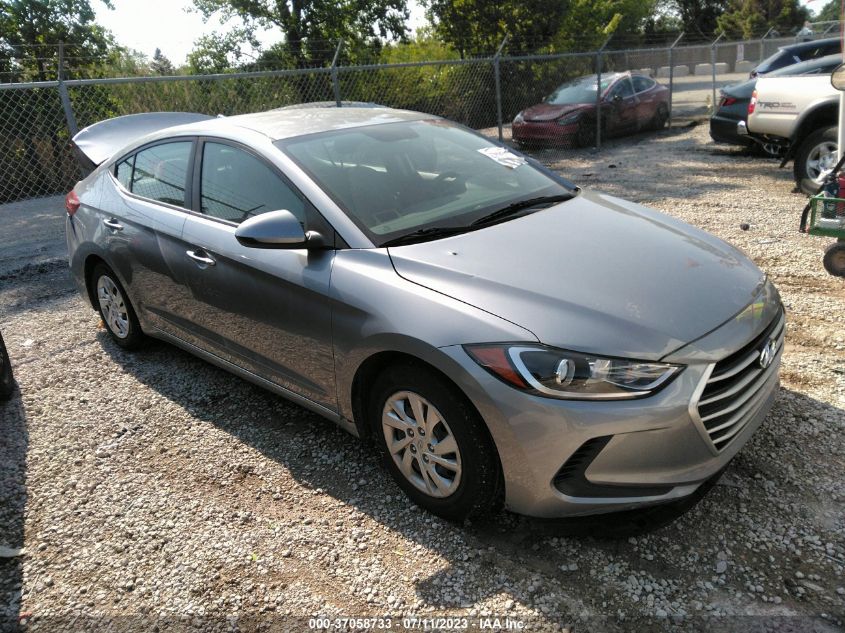 2017 HYUNDAI ELANTRA SE - 5NPD74LF8HH056688