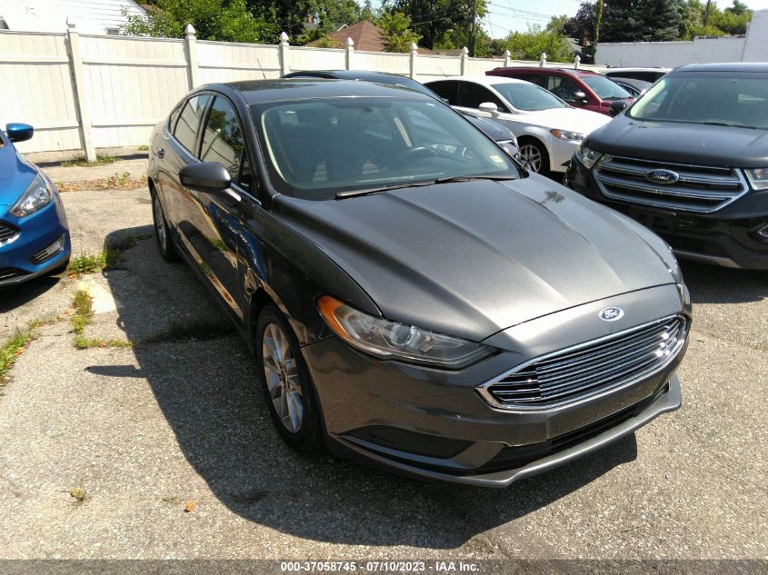 2017 FORD FUSION SE - 3FA6P0H79HR359209