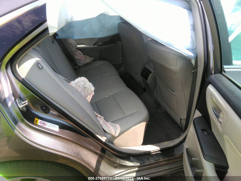 2015 TOYOTA CAMRY XLE/SE/LE/XSE - 4T1BF1FKXFU993199