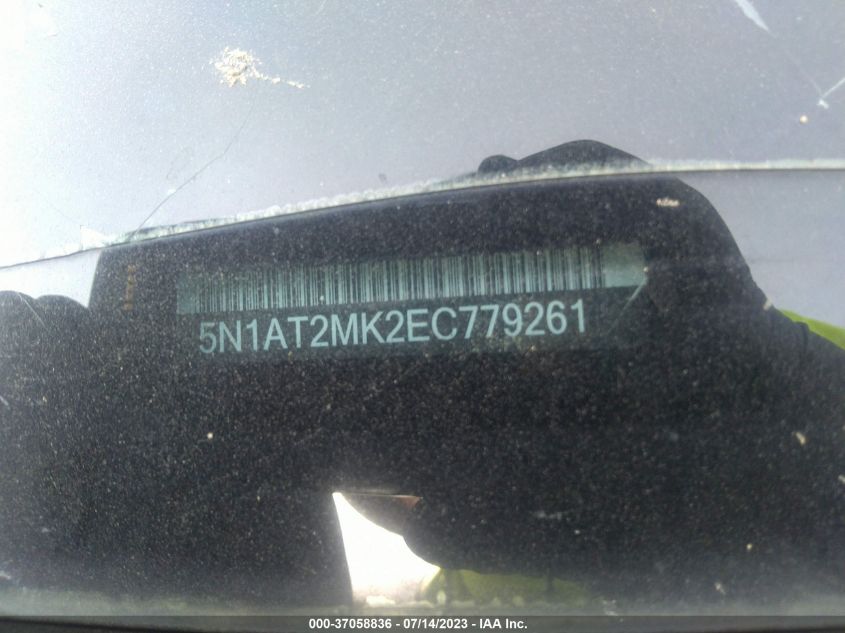 2014 NISSAN ROGUE S/SL/SV - 5N1AT2MK2EC779261