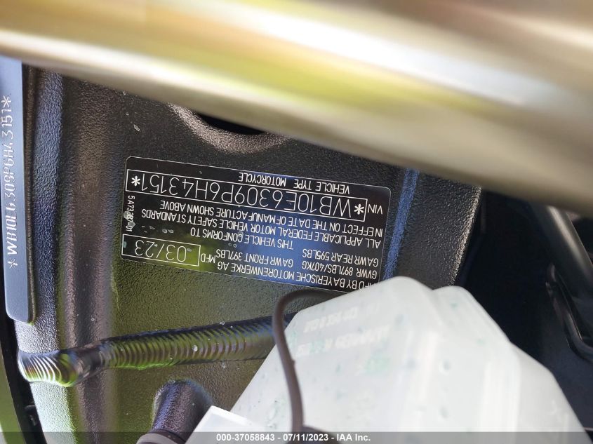 2023 BMW S 1000 RR - WB10E6309P6H43151