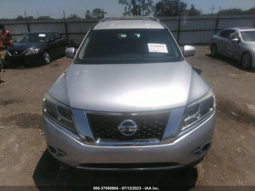 2013 NISSAN PATHFINDER PLATINUM - 5N1AR2MN5DC647019