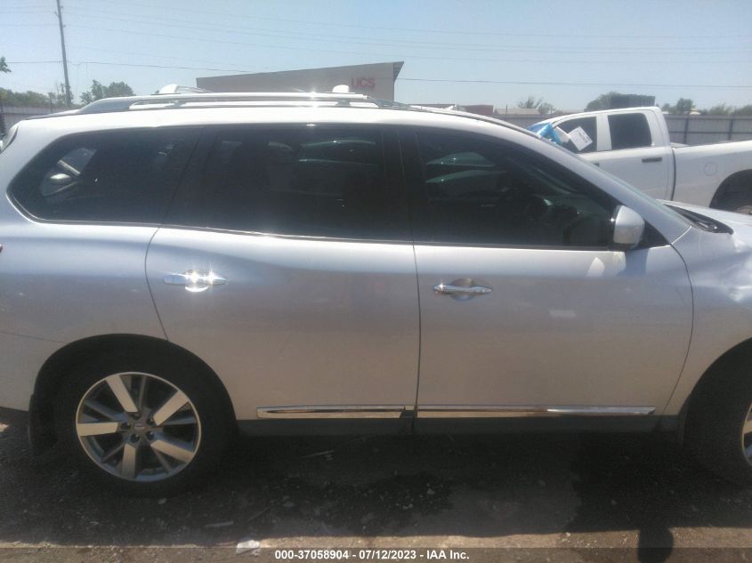 2013 NISSAN PATHFINDER PLATINUM - 5N1AR2MN5DC647019