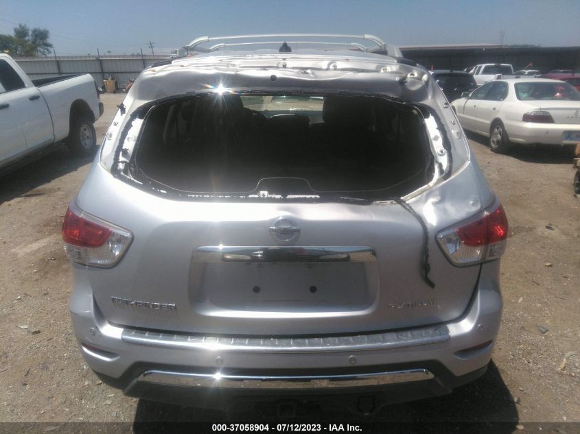 2013 NISSAN PATHFINDER PLATINUM - 5N1AR2MN5DC647019