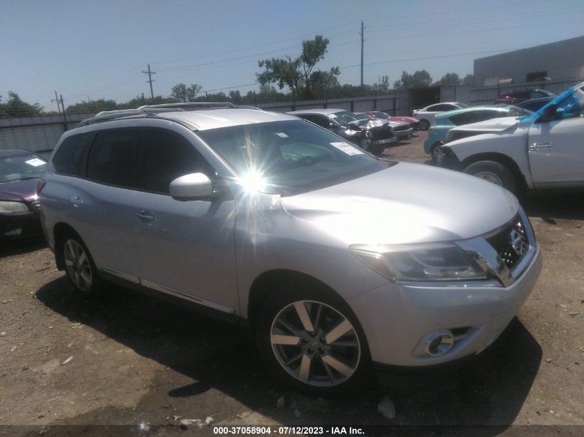2013 NISSAN PATHFINDER PLATINUM - 5N1AR2MN5DC647019