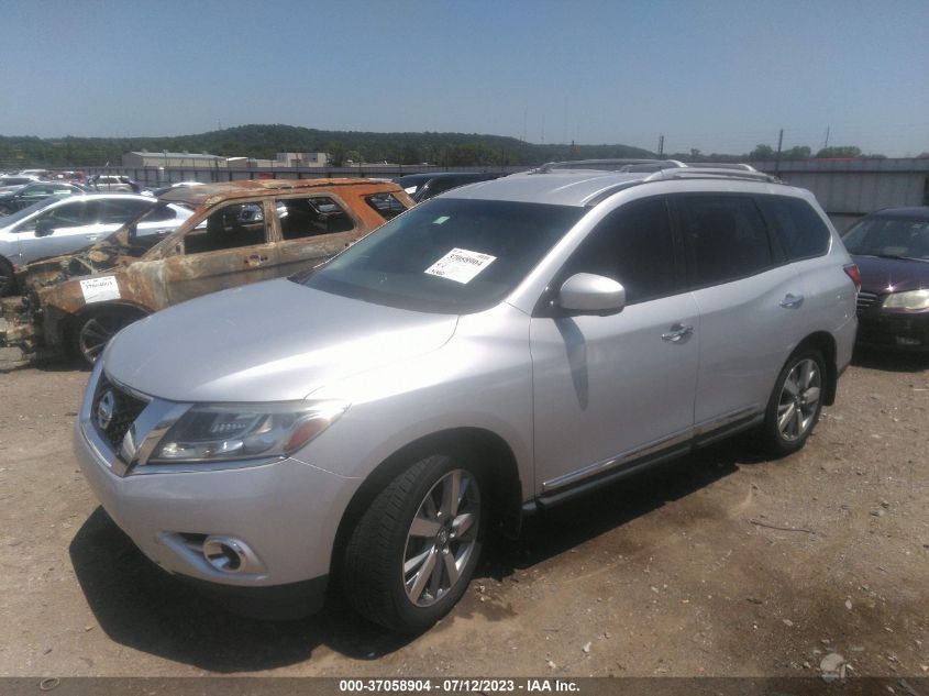 2013 NISSAN PATHFINDER PLATINUM - 5N1AR2MN5DC647019