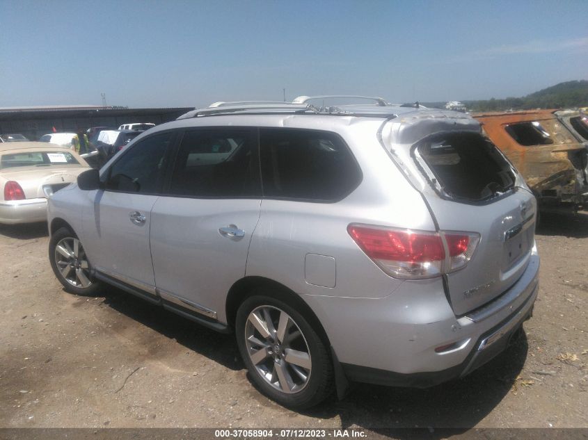 2013 NISSAN PATHFINDER PLATINUM - 5N1AR2MN5DC647019