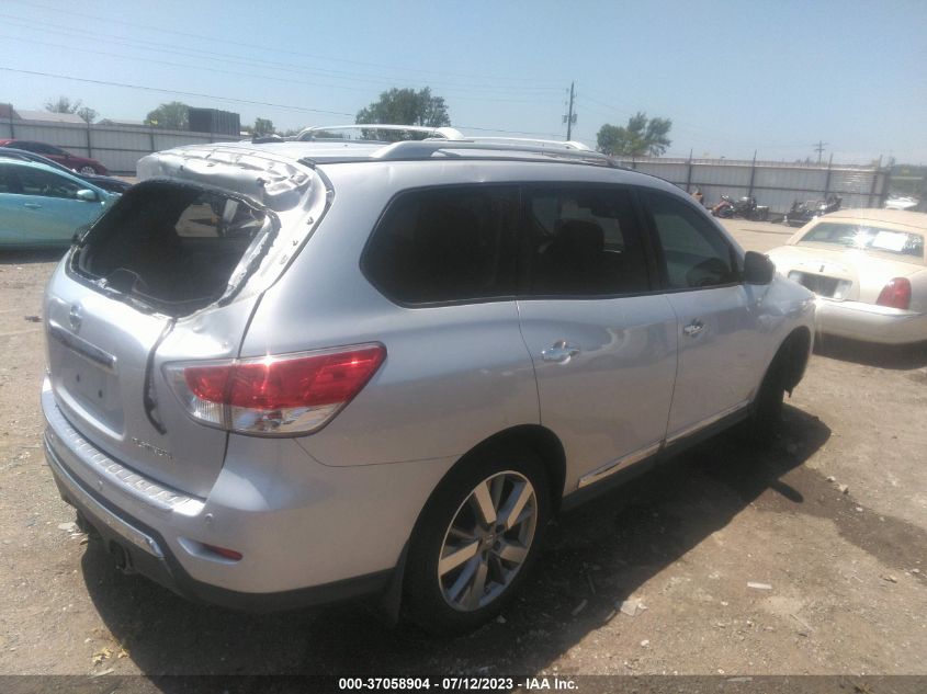 2013 NISSAN PATHFINDER PLATINUM - 5N1AR2MN5DC647019