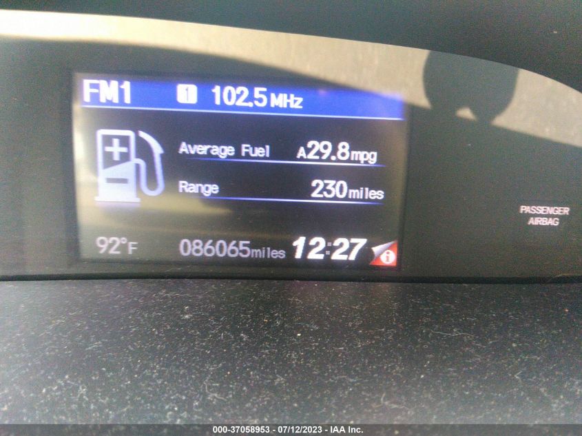 2015 HONDA CIVIC COUPE LX - 2HGFG3B51FH519659